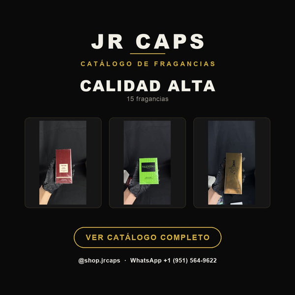 Paquete Calidad Alta — 10 perfumes, JR CAPS