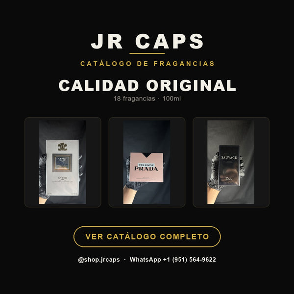 Paquete Calidad Original — 10 perfumes, JR CAPS