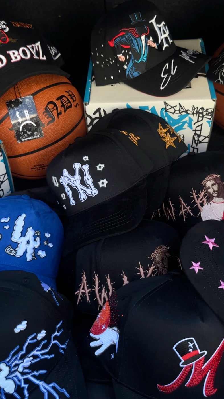 Gorras JR Caps — lote grande de revendedor