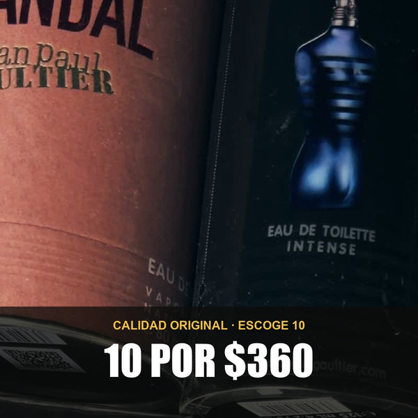 Paquete Calidad Original, escoge 10, 10 por $450